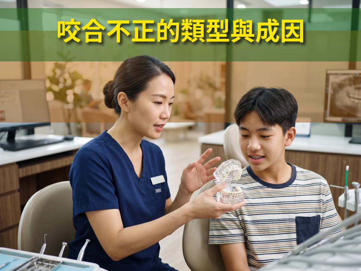 咬合不正的類型與成因