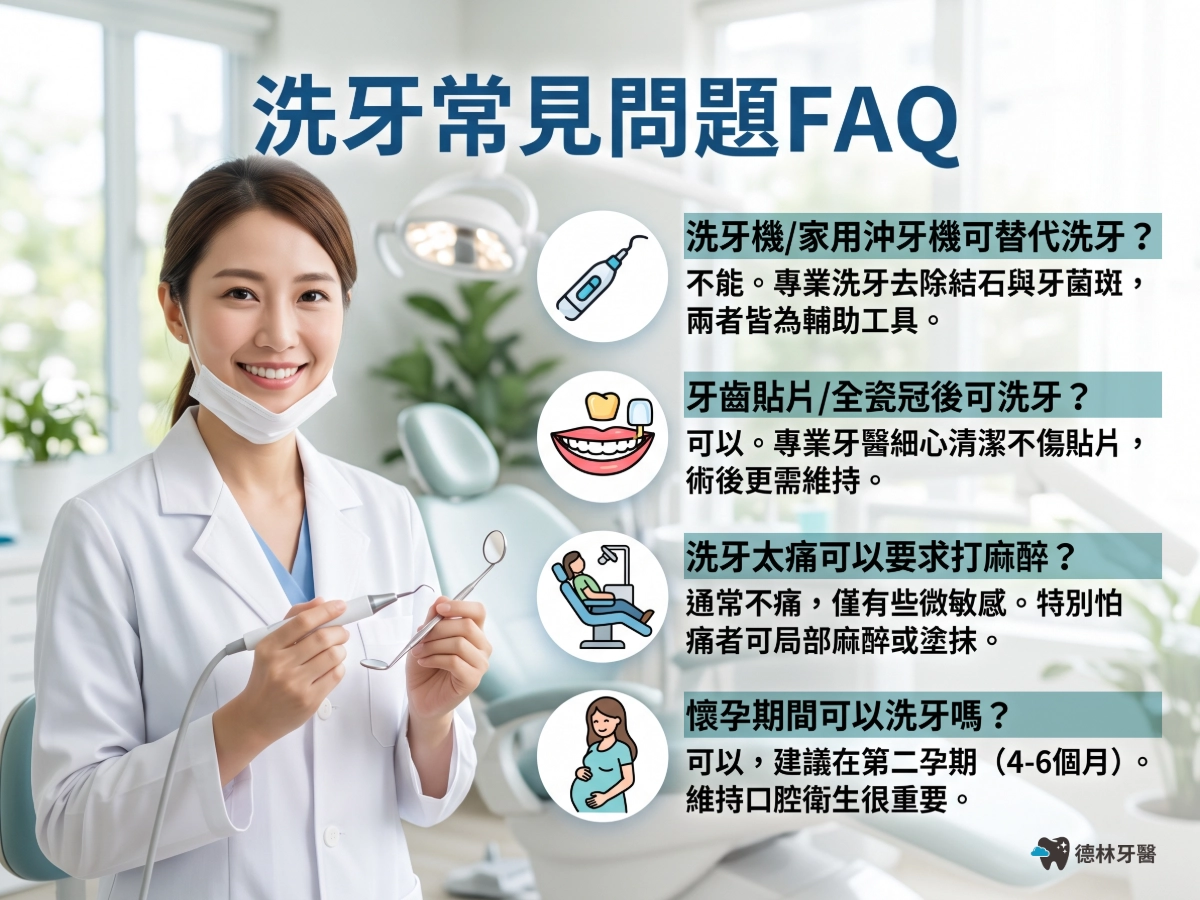 洗牙常見問題FAQ