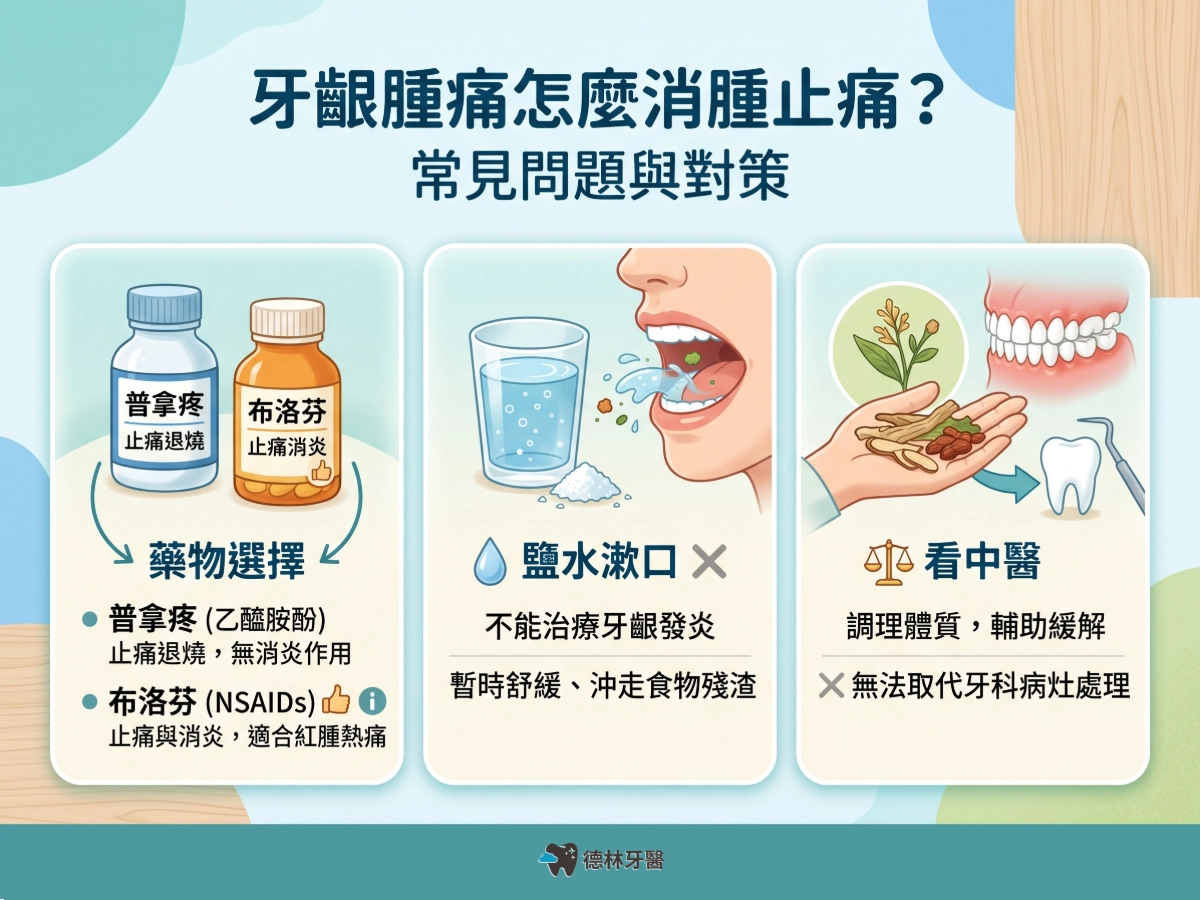 牙齦腫痛怎麼消腫止痛
